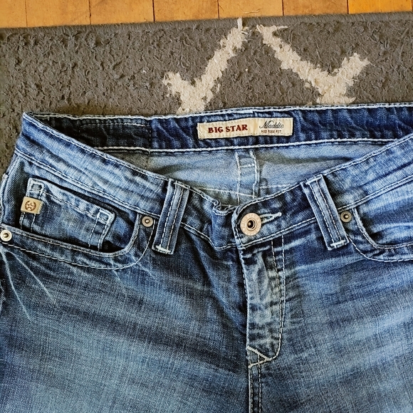 Big Star Maddie Boot Cut Jeans 28L - Picture 3 of 6